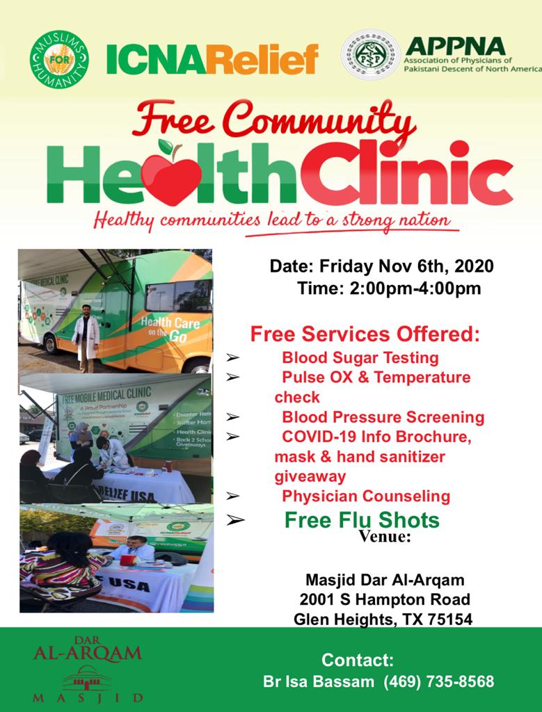 Community Health Clinic 11.6.2020