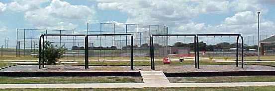 Swing Sets and Baseball Field