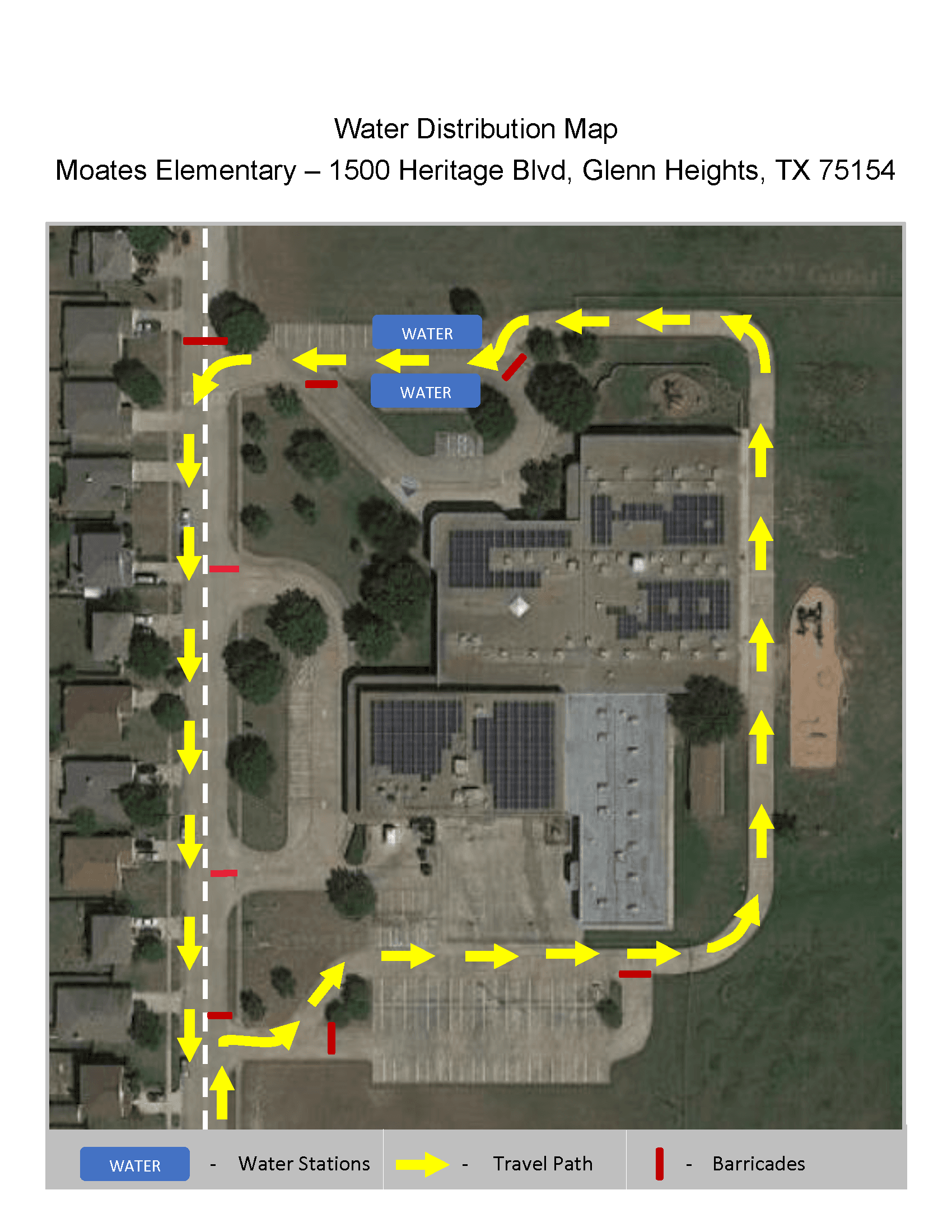 Water Distribution Map (Moates) 2.21.21
