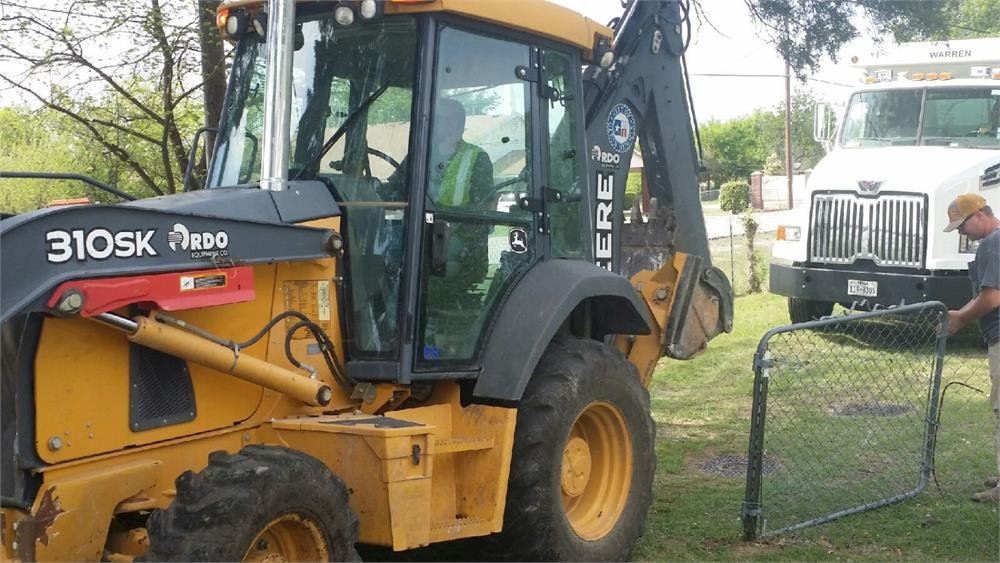 Man Driving Heavy Equipment