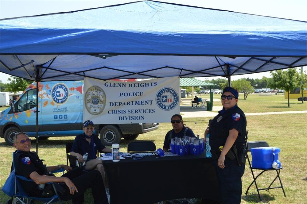 Police Department Crisis Service Division Tent
