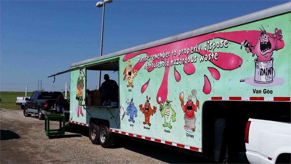 Paint Drop Off Truck