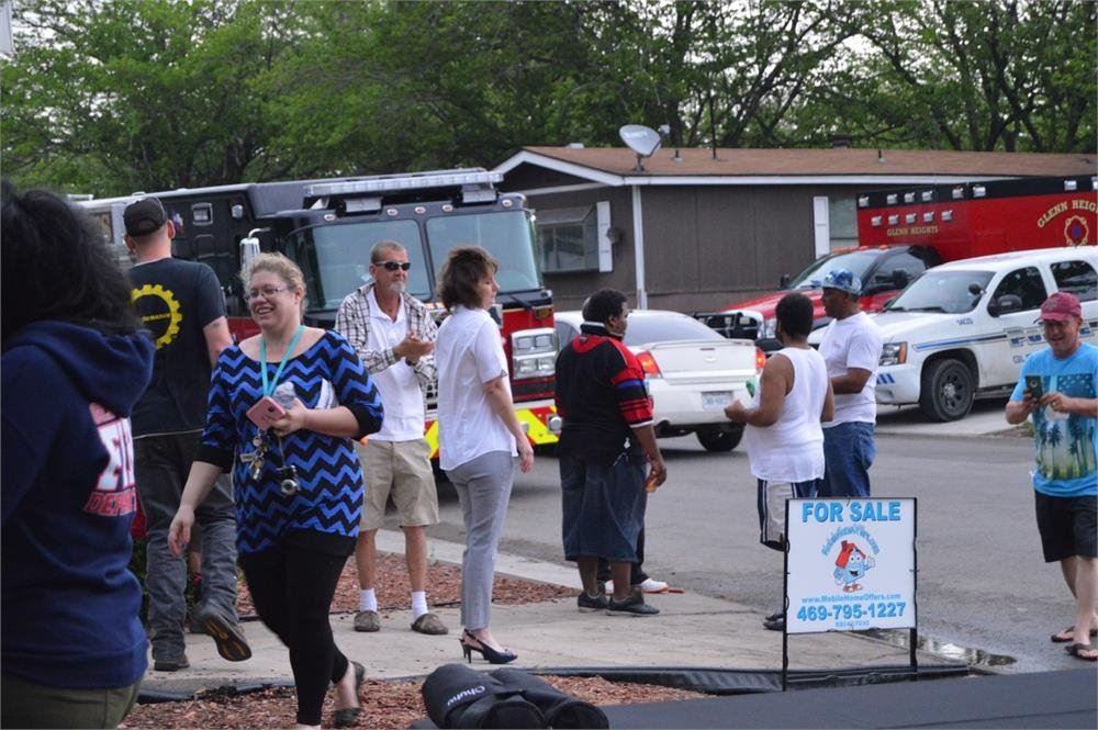 Citizens at a Community Connect Event