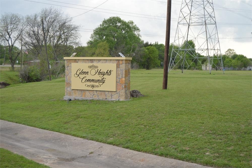 Glenn Heights Community Sign
