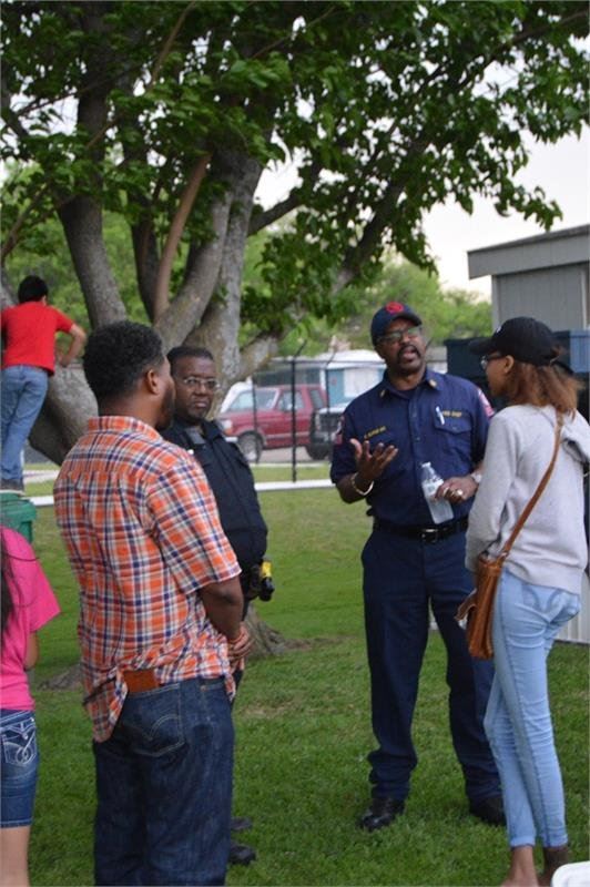 Group of Adults Talking to Each Other