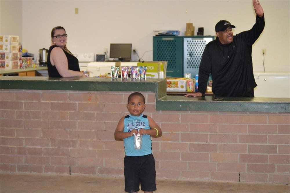 Kid at the Concession Stand