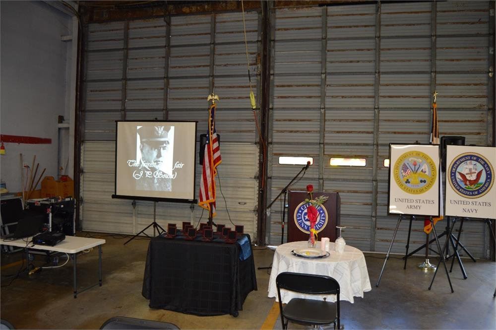 Front of the Observance Ceremony