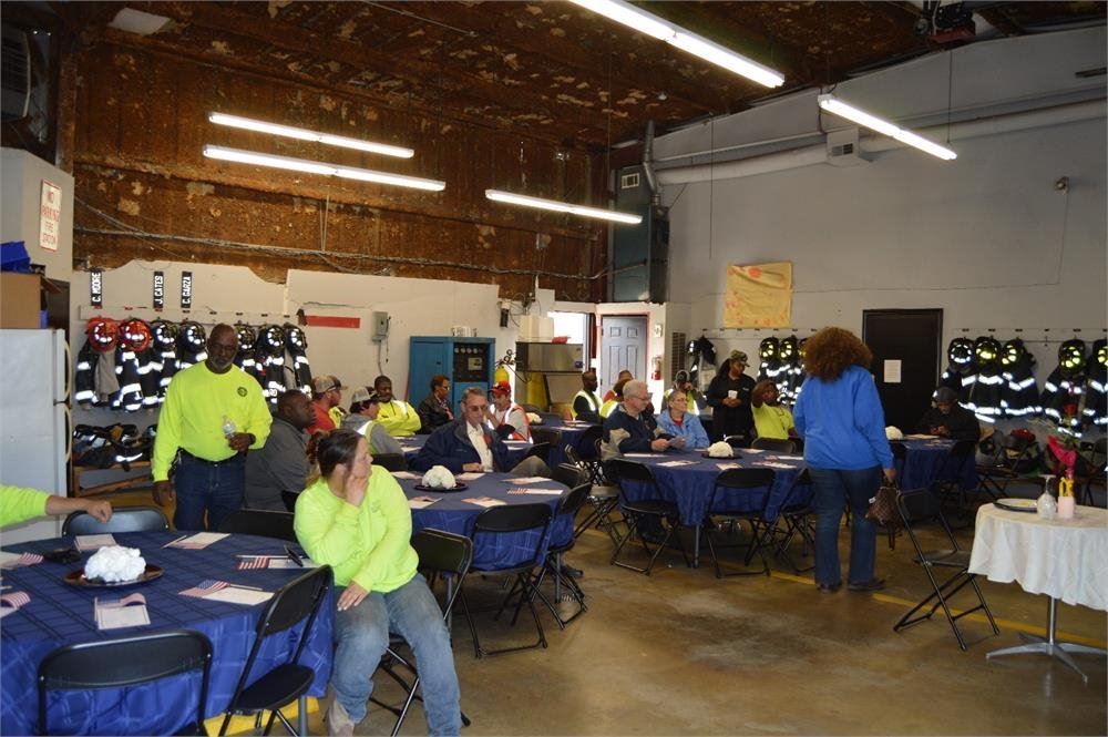 People Watching the Ceremony