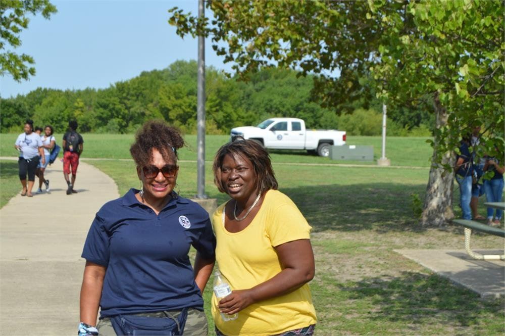 Two Women Standing Together