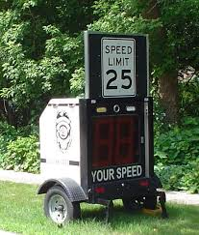 Portable Speed Sign